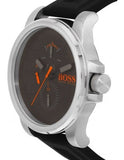 Hugo Boss Detroit Sport Quartz Black Dial Black Rubber Strap Watch for Men - 1550006 Authentic Buy Shop Now