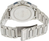 Hugo Boss Peak Chronograph Blue Dial Silver Steel Strap Watch for Men - 1513763 Authentic Buy Shop Now