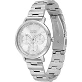 Hugo Boss Prima Silver Dial Silver Steel Strap Watch for Women - 1502570 Authentic Buy Shop Now