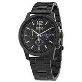 Hugo Boss Professional Black Dial Black Steel Strap Watch for Men - 1513528 Authentic Buy Shop Now