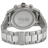 Hugo Boss Rafale Chronograph Black Dial Silver Steel Strap Watch for Men - 1513509 Authentic Buy Shop Now