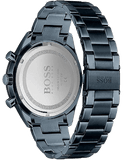 Hugo Boss Santiago Grey Dial Blue Steel Strap Watch for Men - 1513865 Authentic Buy Shop Now
