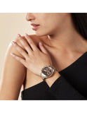 Hugo Boss Novia Brown Dial Two Tone Steel Strap Watch for Women - 1502617 Authentic Buy Shop Now