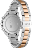 Hugo Boss Novia Brown Dial Two Tone Steel Strap Watch for Women - 1502617 Authentic Buy Shop Now