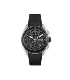Hugo Boss Volane Grey Dial Black Silicone Strap Watch for Men - 1513953 Authentic Buy Shop Now