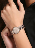 Fossil Virginia Pink Dial Pink Steel Strap Watch for Women - ES4482 Authentic Buy Shop Now