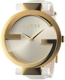 Gucci Interlocking Latin Grammy Special Edition Gold Watch For Women - YA133313 Authentic Buy Shop Now