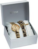 Guess Montage Quartz Gold Dial Gold Steel Strap Watch For Women - GW0588L1 Authentic Buy Shop Now