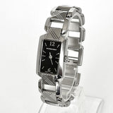 Burberry Signature Quartz Black Dial Silver Steel Strap Watch for Women - BU4210 Authentic Buy Shop Now