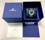 Swarovski Lovely Crystal Black Dial Silver Steel Strap Watch for Women - 1160305 Authentic Buy Shop Now