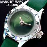Marc Jacobs Blade Green Dial Green Leather Strap Watch for Women - MBM1341 Authentic Buy Shop Now