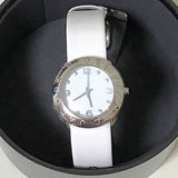 Marc Jacobs Amy White Dial White Leather Strap Watch for Women - MBM1136 Authentic Buy Shop Now