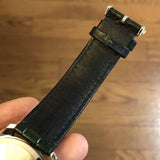 Gucci G-Timeless Black Dial Green Leather Strap Unisex Watch - YA126326 Authentic Buy Shop Now