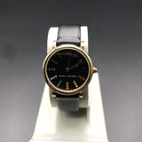Marc Jacobs Roxy Black Dial Black Leather Strap Watch for Women - MJ1592 Authentic Buy Shop Now
