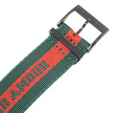 Gucci Dive Green & Red Dial Green & Red Nylon Strap Watch For Men - YA136216 Authentic Buy Shop Now