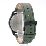 Armani Exchange Banks Chronograph Green Dial Green Leather Strap Watch For Men - AX1725 Authentic Buy Shop Now
