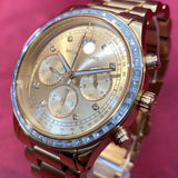 Michael Kors Brinkley Rose Gold Dial Rose Gold Steel Strap Watch for Women - MK6204 Authentic Buy Shop Now