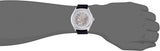 Emporio Armani Meccanico White Skeleton Dial Black Leather Strap Watch For Men - AR60003 Authentic Buy Shop Now