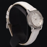 Burberry The City White Diamonds Dial White Leather Strap Watch for Women - BU9221 Authentic Buy Shop Now