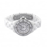 Chanel J12 Diamonds Mother of Pearl White Dial White Steel Strap Watch for Women - J12 H5704 Authentic Buy Shop Now