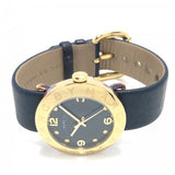 Marc Jacobs Blade Blue Dial Blue Leather Strap Watch for Women - MBM1224 Authentic Buy Shop Now