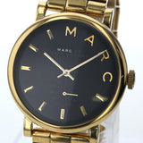 Marc Jacobs Baker Black Dial Gold Steel Strap Watch for Women - MBM3355 Authentic Buy Shop Now
