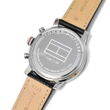 Tommy Hilfiger Jake Chronograph Black Dial Black Leather Strap Watch for Men - 1791232 Authentic Buy Shop Now