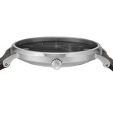 Coach Charles Black Dial Brown Leather Strap Watch for Women - 14602156 Authentic Buy Shop Now