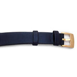 Swarovski Crystal Frost Blue Dial Blue Leather Strap Watch for Women - 5484061 Authentic Buy Shop Now