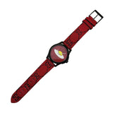 Gucci G Timeless Ghost Red Dial Red Leather Strap Watch For Men - YA1264023 Authentic Buy Shop Now