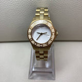 Marc Jacobs Blade White Dial Gold Steel Strap Watch for Women - MBM3050 Authentic Buy Shop Now
