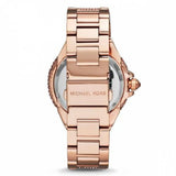 Michael Kors Camille Crystal Rose Gold Dial Rose Gold Steel Strap Watch for Women - MK5862 Authentic Buy Shop Now
