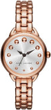 Marc Jacobs Betty White Dial Rose Gold Steel Strap Watch for Women - MJ3496 Authentic Buy Shop Now