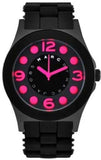 Marc Jacobs Pelly Black Dial Black Silicone Strap Watch for Women - MBM2529 Authentic Buy Shop Now