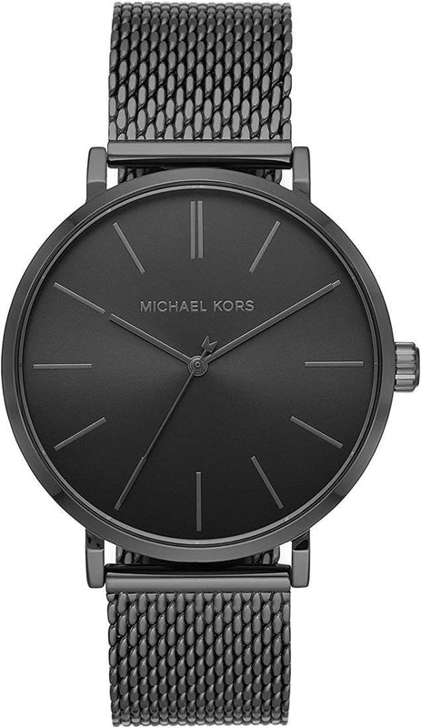 Michael Kors Auden Three-Hand Grey Dial Grey Mesh Strap Watch for Men - MK7151 Authentic Buy Shop Now