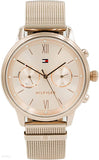 Tommy Hilfiger Blake Quartz Gold Dial Gold Mesh Bracelet Watch for Women - 1782303 Authentic Buy Shop Now