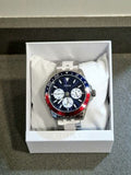 Guess Odyssey Multifunction Blue Dial Silver Steel Strap Watch For Men - W1107G2 Authentic Buy Shop Now