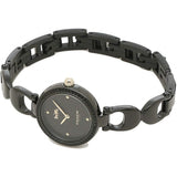Coach Park Swarovski Crystals Black Dial Black Steel Strap Watch for Women - 14503564 Authentic Buy Shop Now