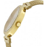 Guess Soho Champagne Dial Stainless Steel Mesh Bracelet Watch For Women - W0638L2 Authentic Buy Shop Now