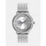 Guess Quartz Silver Dial Willow Stainless Steel Mesh Bracelet Watch For Women - W0836L2 Authentic Buy Shop Now