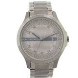 Armani Exchange Hampton Chronograph Grey Dial Grey Steel Strap Watch For Men - AX2194 Authentic Buy Shop Now