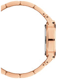 Daniel Wellington Iconic Link Black Dial Rose Gold Steel Strap Watch for Women - DW00100210 Authentic Buy Shop Now