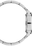 Daniel Wellington Iconic Link Black Dial Silver Steel Strap Watch For Women - DW00100206 Authentic Buy Shop Now