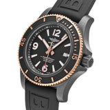 Breitling Superocean Automatic 46mm Black Dial Black Rubber Strap Watch for Men - U17368221B1S1 Authentic Buy Shop Now
