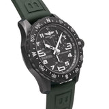 Breitling Endurance Pro Black Dial Green Rubber Strap Watch for Men - X82310D31B1S1 Authentic Buy Shop Now