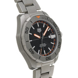Tag Heuer Aquaracer Bamford Automatic Black Dial Grey Steel Strap Watch for Men - WAY208F.BF0638 Authentic Buy Shop Now