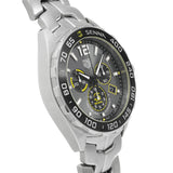 Tag Heuer Formula 1 Ayrton Senna Special Edition Grey Dial Silver Steel Strap Watch for Men - CAZ101AF.BA0637 Authentic Buy Shop Now