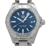 Tag Heuer Aquaracer Blue Dial Silver Steel Strap Watch for Women - WBD1412.BA0741 Authentic Buy Shop Now