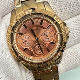 Guess Phantom Mini Rose Gold Dial Rose Gold Steel Strap Watch for Women - W0235L3 Authentic Buy Shop Now