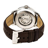 Fossil Townsman Automatic White Dial Brown Leather Strap Watch for Men - ME3064 Authentic Buy Shop Now